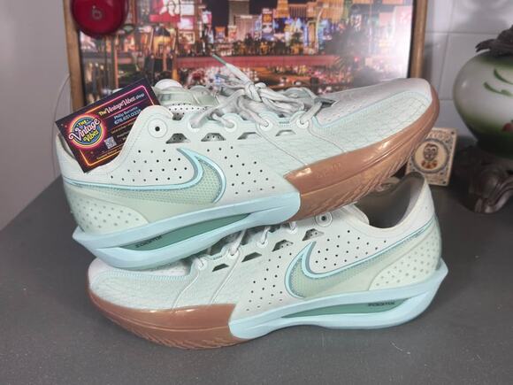 Nike GT Cut 3 Mint Foam Green Gum ZoomX DV2913-300 Size 18 New No Box main image 5